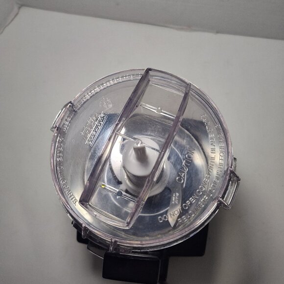 Cuisinart Mini Prep DLC-1SS Food Processor Black & Stainless 2.5 Cup Test/Works - Picture 6 of 7
